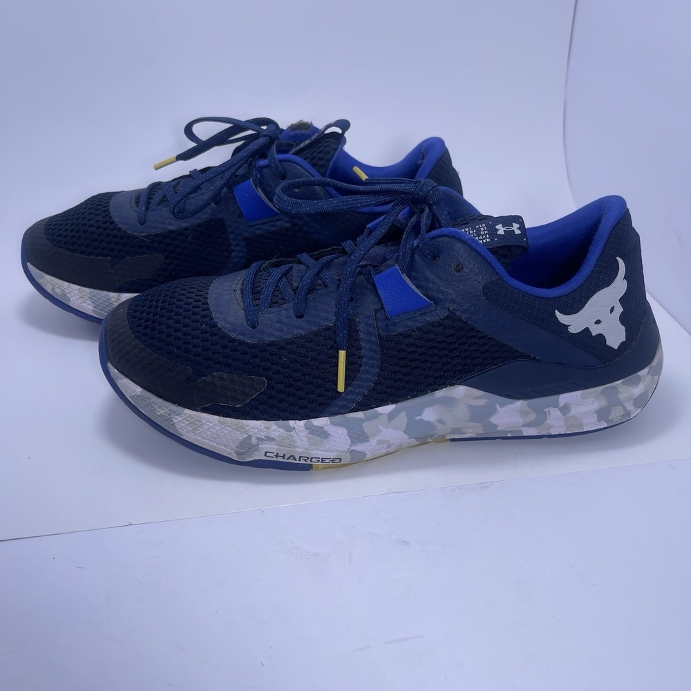 Under Armour Project Rock BSR 2 Shoes‎ Mens Size M10 Trainer Charged Camouflage
